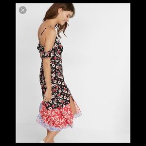 Express off shoulder dress